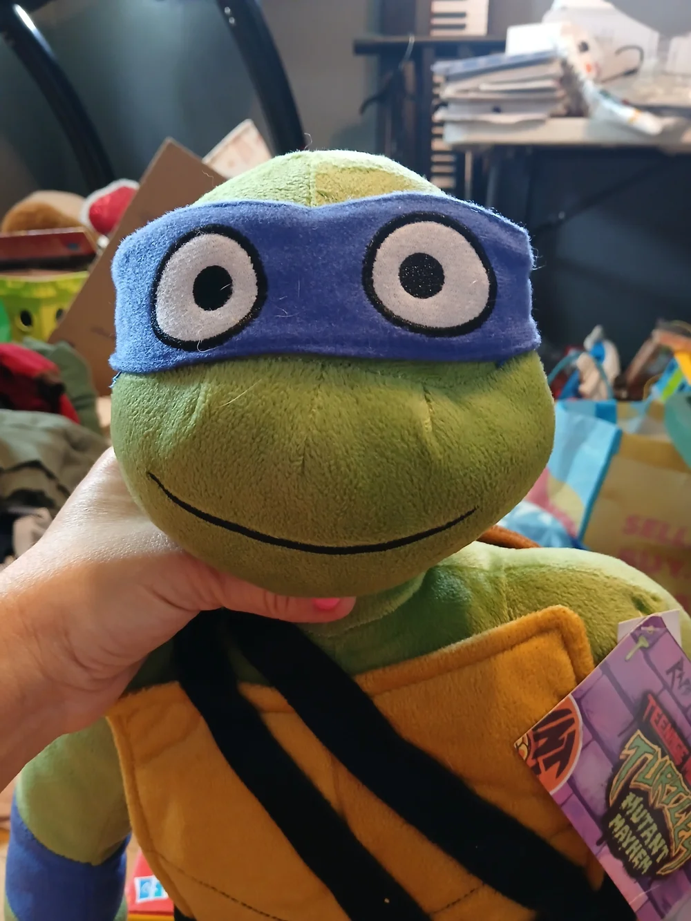 Teenage Mutant Ninja Turtles Leonardo Plush 24” Large TMNT